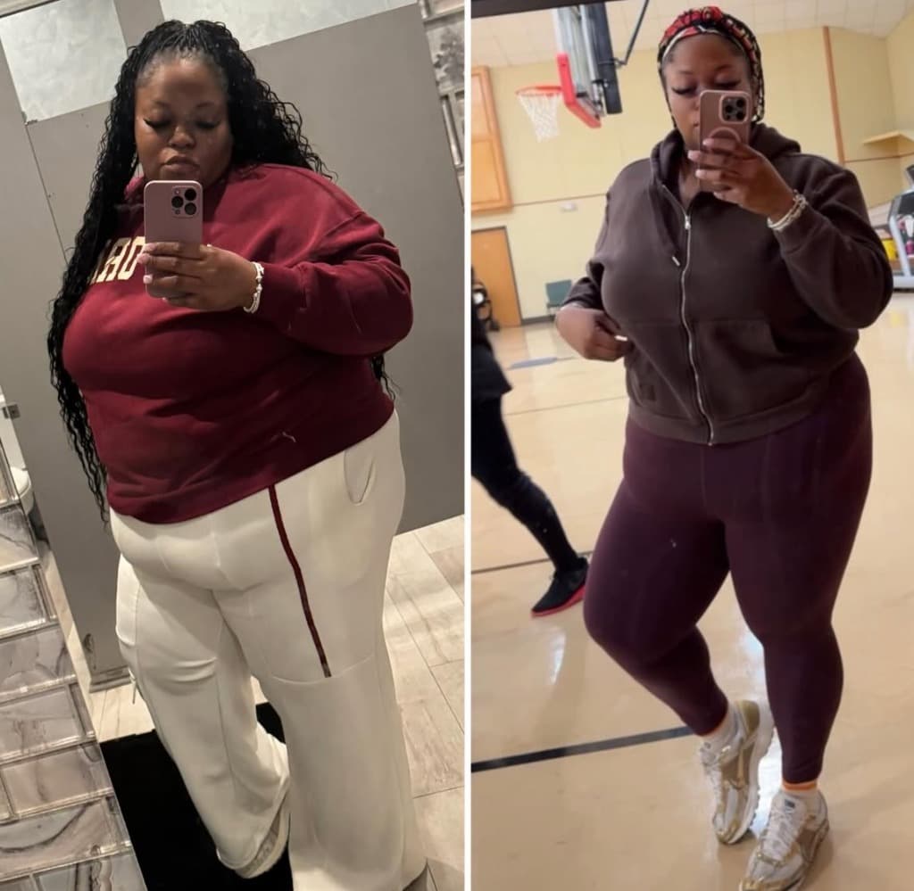 Member before and after results